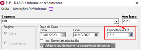 Dirf e Informe de Rendimentos